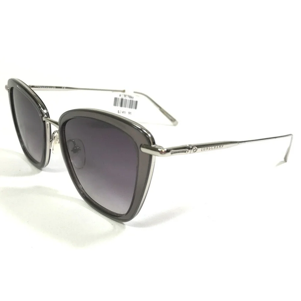 Longchamp Gray Gradient Cat-Eye Sunglasses